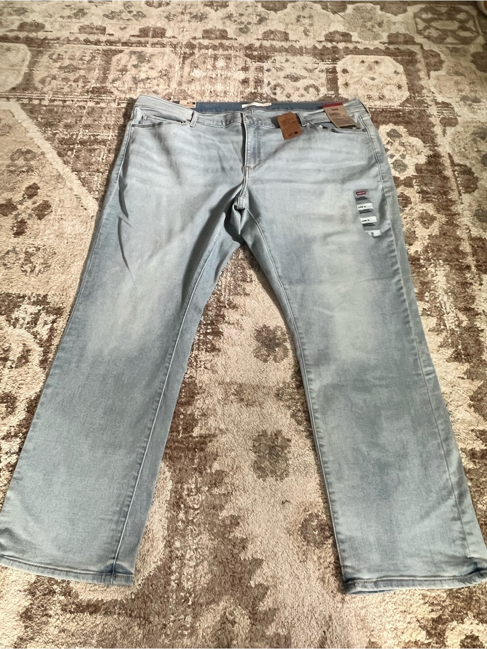 Levi's Women’s Classic Straight Leg Light Wash Denim Jeans Size 24W